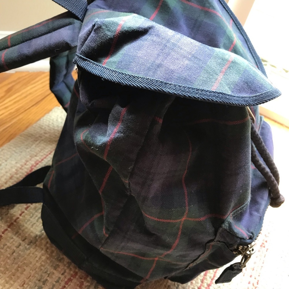 🇺🇸VINTAGE RARE Tommy Hilfiger Plaid Backpay - Picture 10 of 16